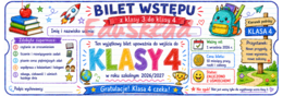 🎟️ Bilety wstępu do następnej klasy