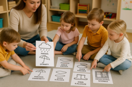 „Kropelkowe kontrasty” – czarno-białe obrazki o deszczu