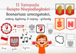 Scenariusz uroczystości - 11 listopada - Święta Niepodległości