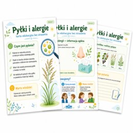 Pyłki i alergie — karta edukacyjna bez straszenia