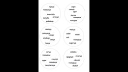 Zestaw kart typu dobble - gry logopedyczne