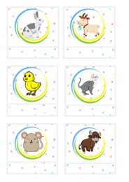 ZNACZKI PRZEDSZKOLNE. ZWIERZĘTA GOSPODARCZE. CZĘŚĆ IV.