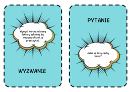 Pytanie czy wyzwanie? Polonistyczna gra dla starszych klas szkoły podstawowej