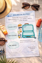 Australia – karty pracy i materiały edukacyjne dla dzieci