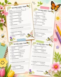 Quiz wiedzy o wiośnie – 30 pytań