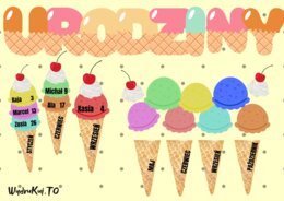 Kalendarz urodzinowy w przedszkolu