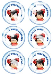 Dyplom pasowania na przedszkolaka - podpisana grupa biedronki