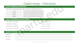 Części mowy