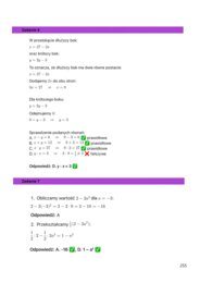 Matematyka bez tajemnic - powtórka do egzaminu ósmoklasisty