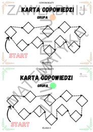 Stacje zadaniowe - czworokąty
