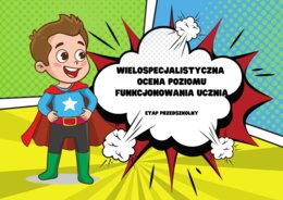 Wielospecjalistyczna Ocena Poziomu Funkcjonowania Ucznia, etap przedszkolny