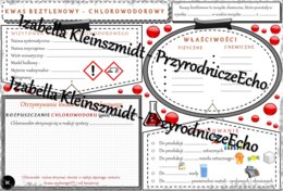 Chemiczne karty pracy dla klasy 7 w formacie pptx. Materiał zawiera 42 karty pracy do samodzielnego uzupełniania