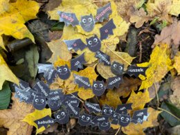 Nietoperze - ortografia - końcówki u - zasady - Halloween