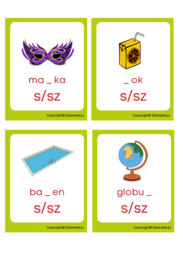 Różnicowanie słuchowe - utrwalanie głosek szumiących i syczących