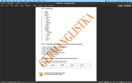Jedzenie - ćwiczenia powtórzeniowe dla ósmoklasistów i nie tylko