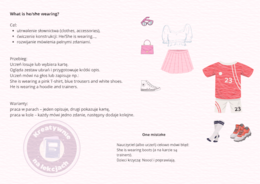 Outfit Cards – Clothes Speaking & Writing Activities