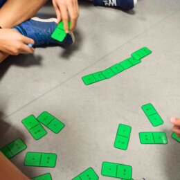 Domino matematyczne - tabliczka dzielenia