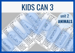 Kids Can 3 unit 2 – zakładki do książki