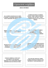 Opowieść wigilijna – Pytania i Odpowiedzi | Interaktywne karty do lektury