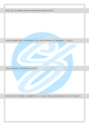 Romeo i Julia – Pytania i Odpowiedzi do Lektury