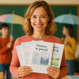 Deszcz w poezji. Analiza wierszy o pogodzie