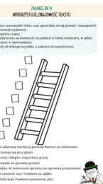 Agent Tekst i jego pies. Trening rozumienia tekstu. seria dla klas 4-8. Zeszyt pierwszy: Tomek Sawyer i misja płot. Klasa 4/5