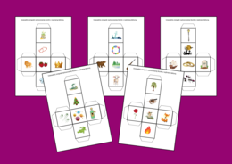 KOSTKA lekturowa - IKONKI - 5 wersji - lektury - powtórka - egzamin