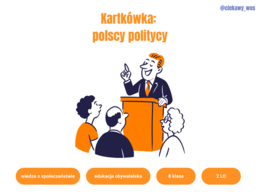 Polscy politycy – kartkówka/karta pracy