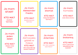 Zemsta - Karty - Ja mam? Kto ma? PDF