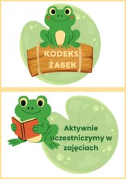Kodeks Przedszkolaka - Żabki