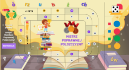 Mistrz  Poprawnej Polszczyzny - gra planszowa Genilly