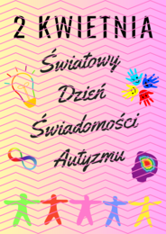 Gazetka - 2 kwietnia światowy dzień świadomości autyzmu