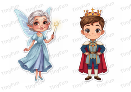 Kopciuszek – bajka, kolorowanki i teatrzyk do druku