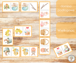 Domino podłogowe - Wielkanoc