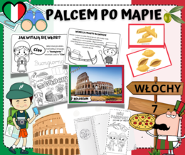 PALCEM PO MAPIE - WŁOCHY