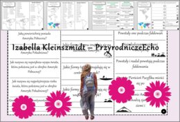 Pomysł na lekcję/karta pracy/stacje zadaniowe/notatki/ materiał do lekcji do tematu „Środowisko przyrodnicze Ameryk” w pdf. W gratisie niekomercyjny scenariusz lekcji/pomysł na lekcję w programie genial.ly do edycji. Geografia 8. Dział „Ameryka”.