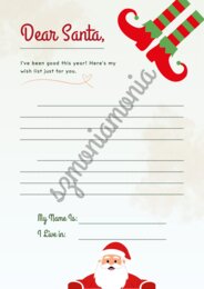 A letter to Santa List do Mikołaja