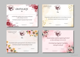 WKLEJKI DO KSIĄŻEK - ZAKOŃCZENIE ROKU 2025/2026