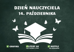 DZIEŃ EDUKACJI NARODOWEJ - 14.10 - DEKORACJA XXL