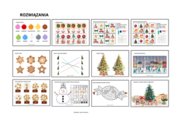 Świąteczna książeczka aktywizująca - busy book Boże Narodzenie