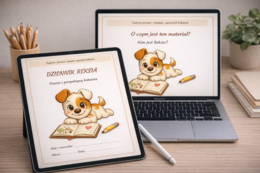 Dziennik Reksia. Pisanie z perspektywy bohatera