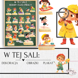 Dekoracja "W tej sali...."