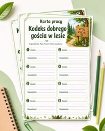 Kodeks dobrego gościa w lesie