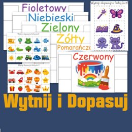 Karty Pracy Kolory – Materiały do Druku dla Przedszkola