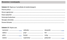 Zajęcia wyrównawcze 2 - pakiet zadań