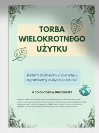 Torba wielokrotnego użytku - projekt klasowy