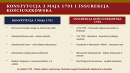 Prezentacja PowerPoint „Rozbiory i odzyskanie niepodległości”