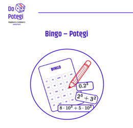 Bingo – Potęgi i obliczenia na potęgach – wersja druga