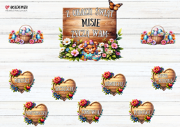 ŻYCZENIA WIELKANOC - MISIE