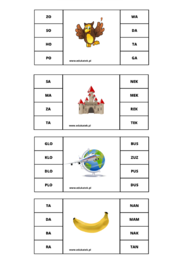 Klamerkowe sylaby- nauka czytania